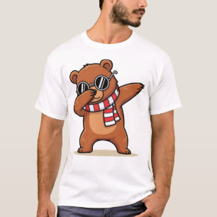 Camiseta Oso Dabbing Divertido Oso Lindo Baile Dab