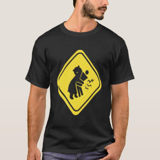 Camiseta Oso de Advertencia Abrazos