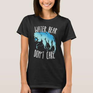 Camiseta Oso de Agua No Le Importa Ciencia de Cerdito de Mu