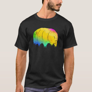 Camiseta Oso de agua tardígrado Col de animal micro cerdo d