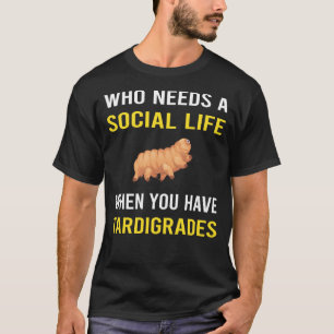 Camiseta Oso de agua Tardígrado Tardigrado Cerdito de musgo