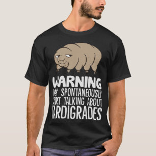 Camiseta Oso de agua Tardígrado Tardigrado Cerdito de musgo