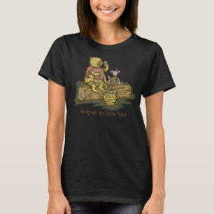 Camiseta Oso De Agua Vintage Y Moss Piglet Tardigrade