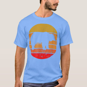 Camiseta Oso de animal salvaje vintage retro del oso