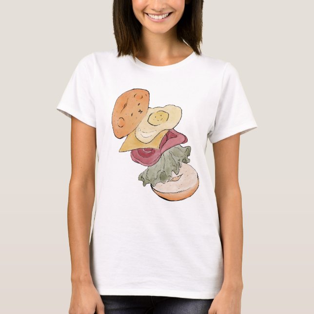 Camiseta Oso de Bagel (Anverso)