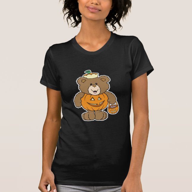 Camiseta Oso de calabaza suave (Anverso)