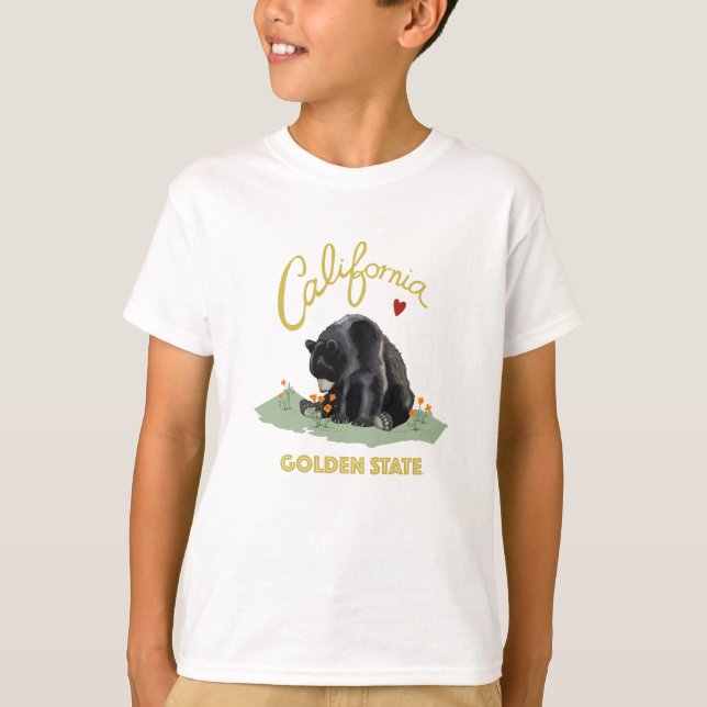 Camiseta Oso de California - el amor de Cali embroma la (Anverso)