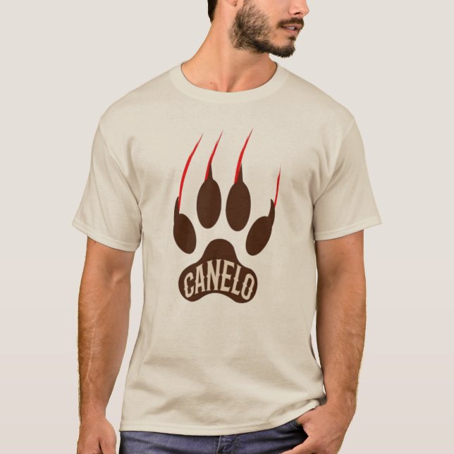 Camiseta oso de canto (Anverso)