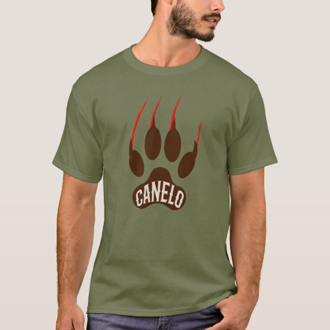 Camiseta oso de canto (Anverso)