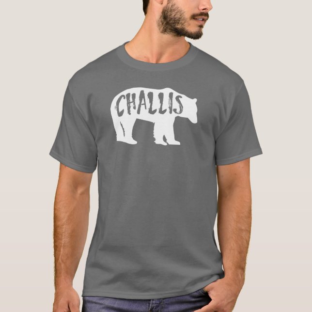 Camiseta Oso de Challis Idaho (Anverso)