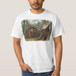 Camiseta Oso de Cinnamon (Ursus Americanus var. Cinnamonum)