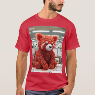 Camiseta Oso de clip de papel fantástico y lindo
