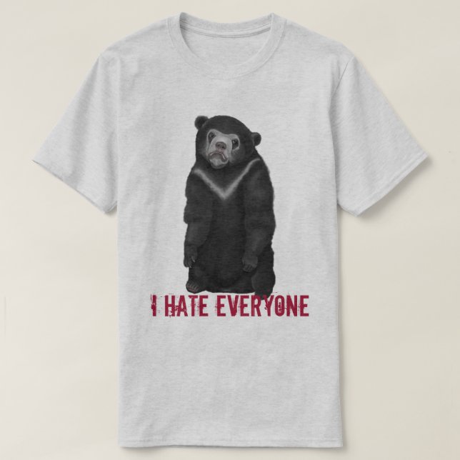 Camiseta Oso de confesión (Diseño del anverso)