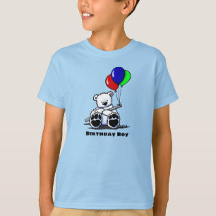 Camiseta Oso de cumpleaños de KiniArt