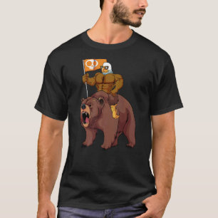Camiseta Oso De Eagle Lazy Halloween Costume Animal Sk