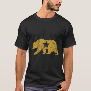 Camiseta Oso de estado dorado de California