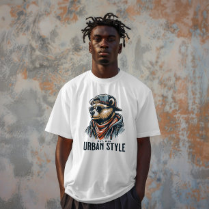 Camiseta Oso de estilo urbano – Ropa urbana