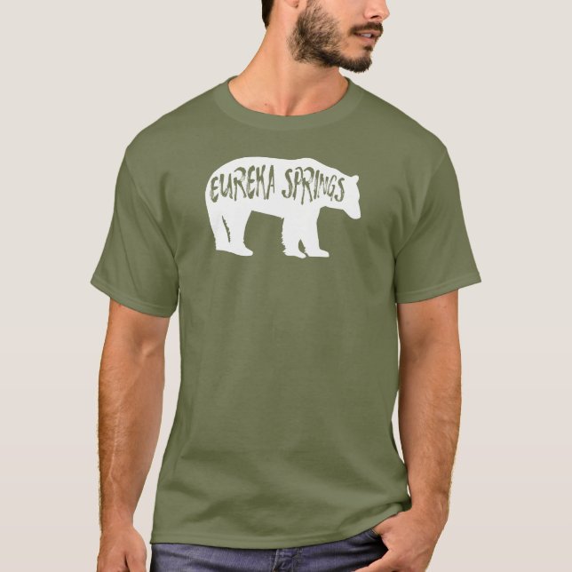 Camiseta Oso de Eureka Springs Arkansas (Anverso)