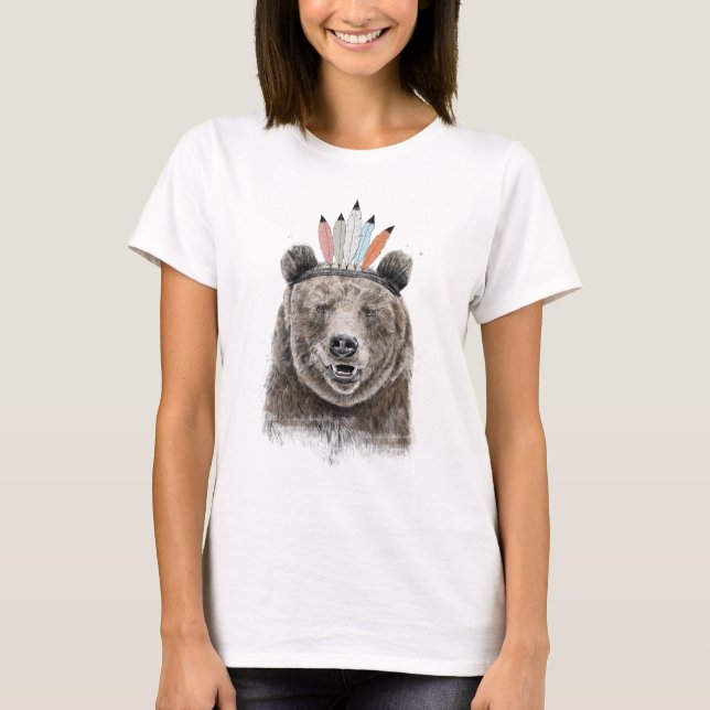 Camiseta Oso de fiesta (Anverso)