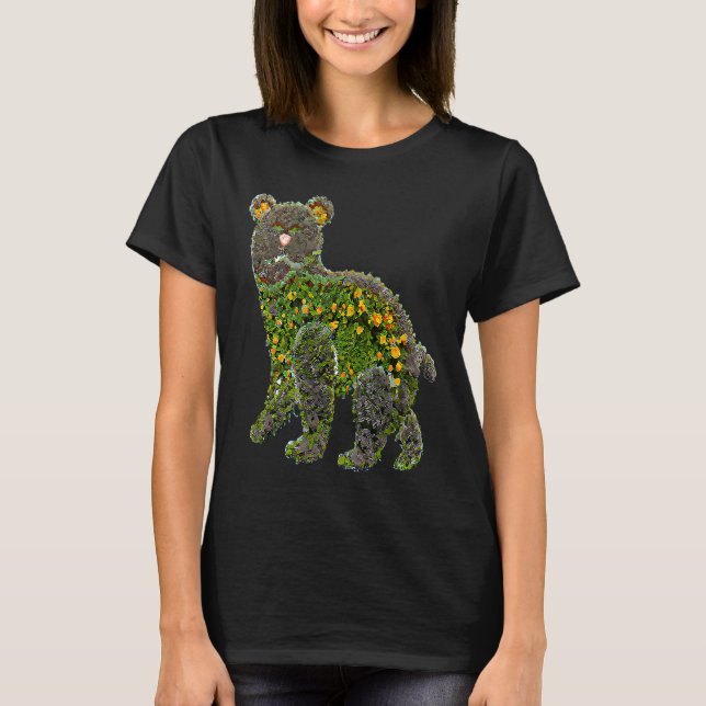 Camiseta Oso de flor en flor (Anverso)