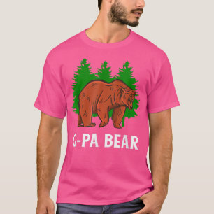 Camiseta Oso de G-PA para los hombres por el abuelo, el abu