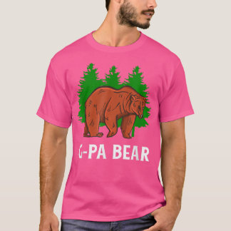 Camiseta Oso de G-PA para los hombres por el abuelo, el abu