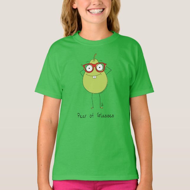 Camiseta Oso de gafas Gracioso Optometrista (Anverso)