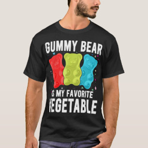 Camiseta Oso De Gominola Es Mi Verdura Favorita Oso De Gomi
