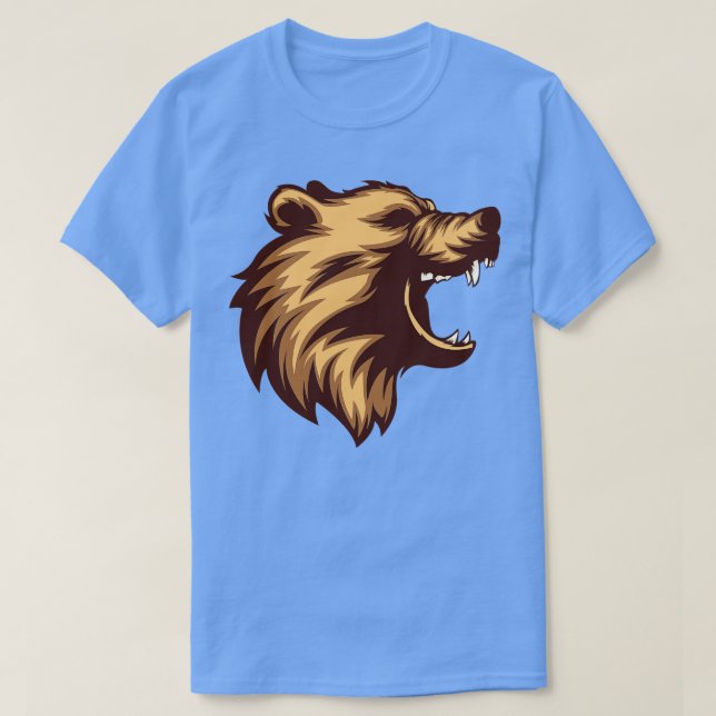 Camiseta Oso de grito (Diseño del anverso)