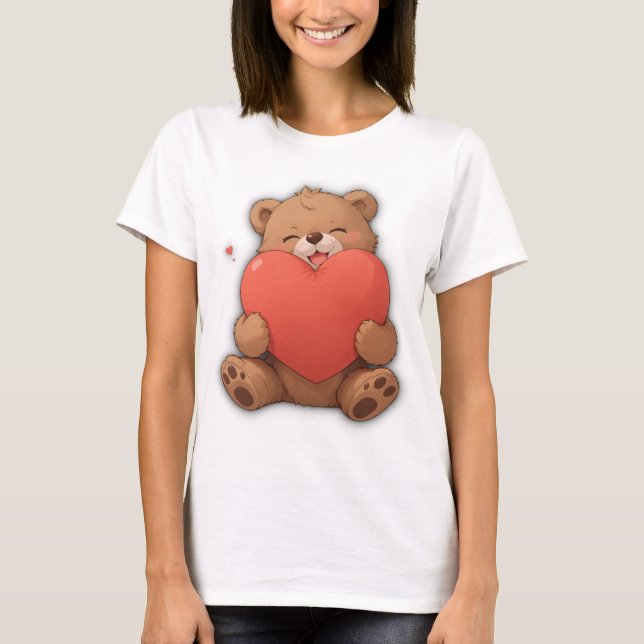 Camiseta Oso de guarnición (Anverso)
