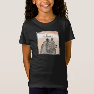 Camiseta Oso de guarnición  Ser valiente