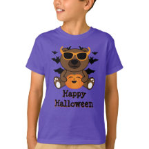 Oso de Halloween calabaza Cool lindo Personaliza