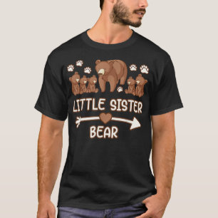 Camiseta oso de hermandad pequeña 5 cachorros, oso de herma
