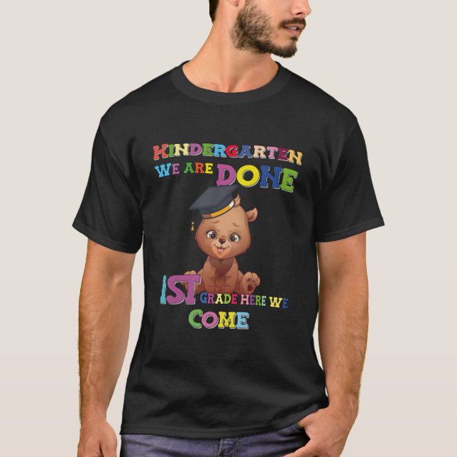 Camiseta Oso de Inscripción Escolar (Anverso)
