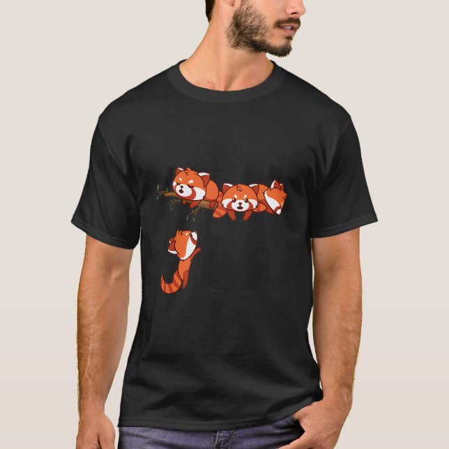 Camiseta Oso de juego de Pocket Series Red Panda (Anverso)