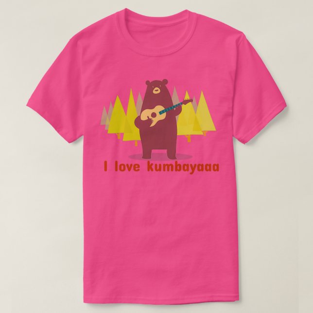 Camiseta Oso de Kumbaya (Diseño del anverso)