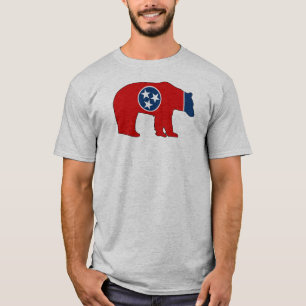 Camiseta Oso de la bandera de Tennessee