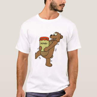 Camiseta Oso de la camiseta: Miel