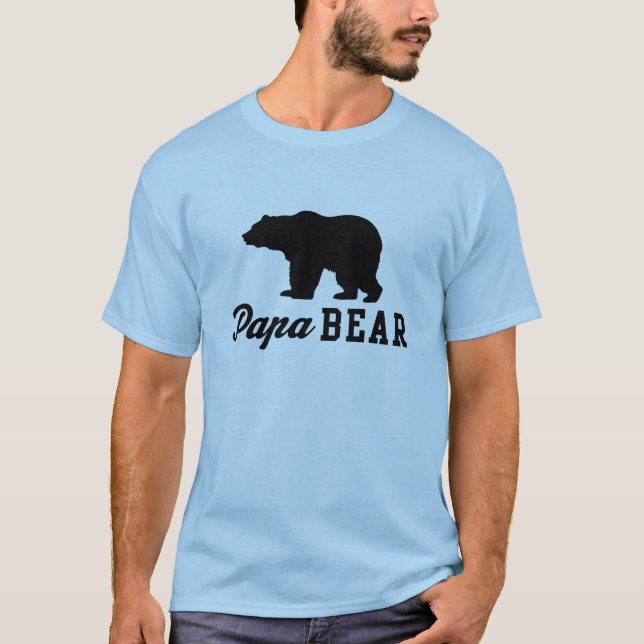 Camiseta Oso de la papá (Anverso)