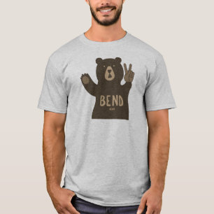 Camiseta Oso de la paz de Bend Oregon