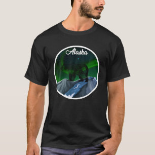 Camiseta Oso de las luces boreales de Alaska