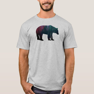 Camiseta Oso de las luces del norte