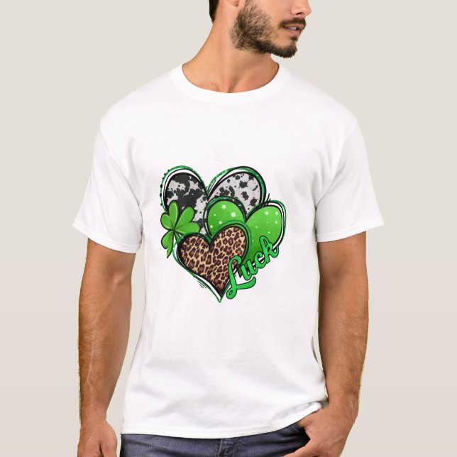 Camiseta Oso de leopardo del Día de San Patricio