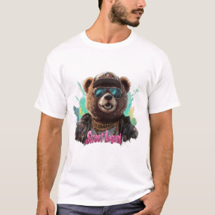 Camiseta Oso de leyenda de la calle - Diseño gráfico de Gua