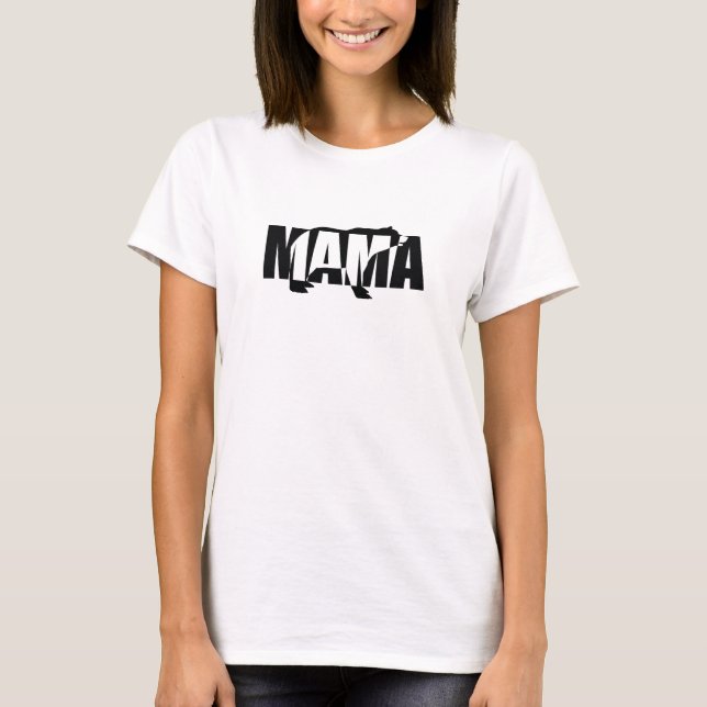 CAMISETA OSO DE MAMA (Anverso)