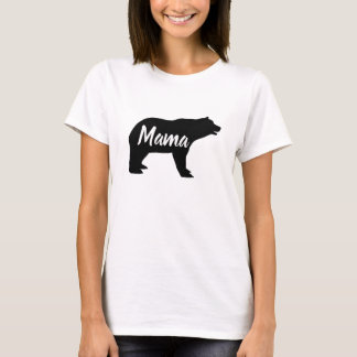 Camiseta oso de mamá animal de bosque lindo