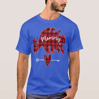 Camiseta Oso De Mami Con 5 Cubos De Mami Rojo De Mujeres