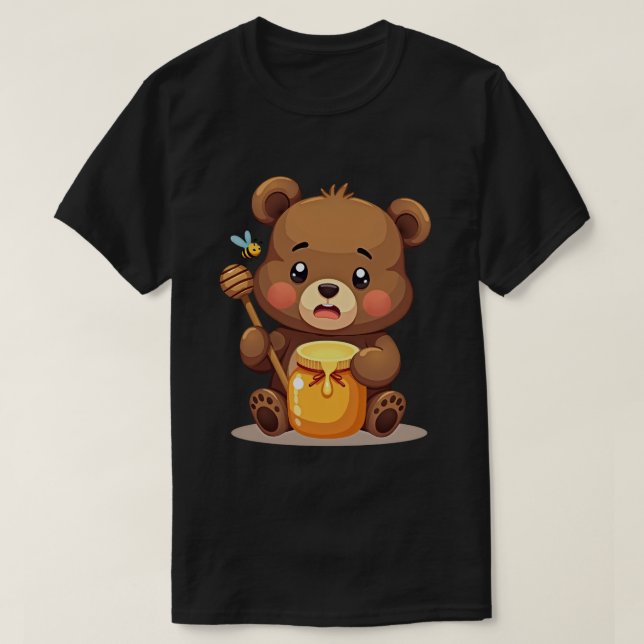 Camiseta Oso de Miel (Diseño del anverso)