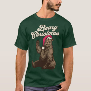 Camiseta Oso de Navidad, Oso Grizzly