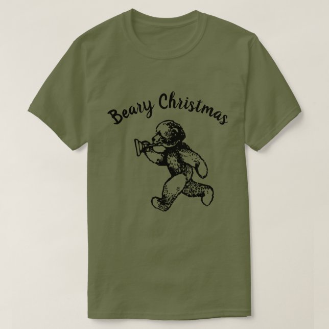 CAMISETA OSO DE NAVIDADES DE OSO (Diseño del anverso)